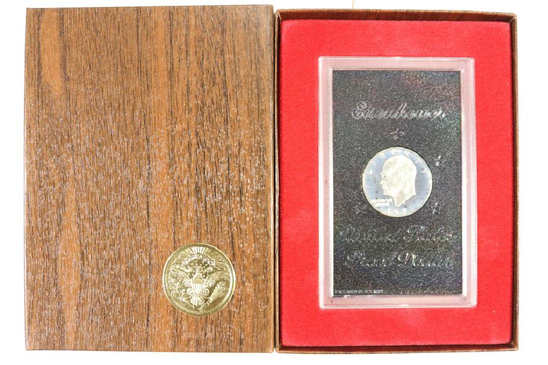 1971-S IKE SILVER DOLLAR PROOF (BROWN PACK) (1 of 2)