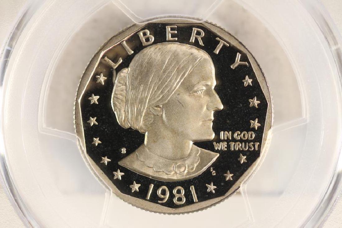 1981-S TYPE I SBA DOLLAR PCGS PR69 DCAM (1 of 3)