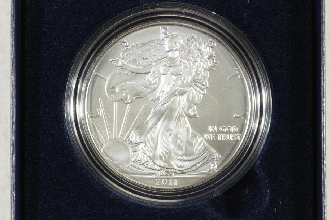 2011-W AMERICAN SILVER EAGLE UNC (1 of 3)