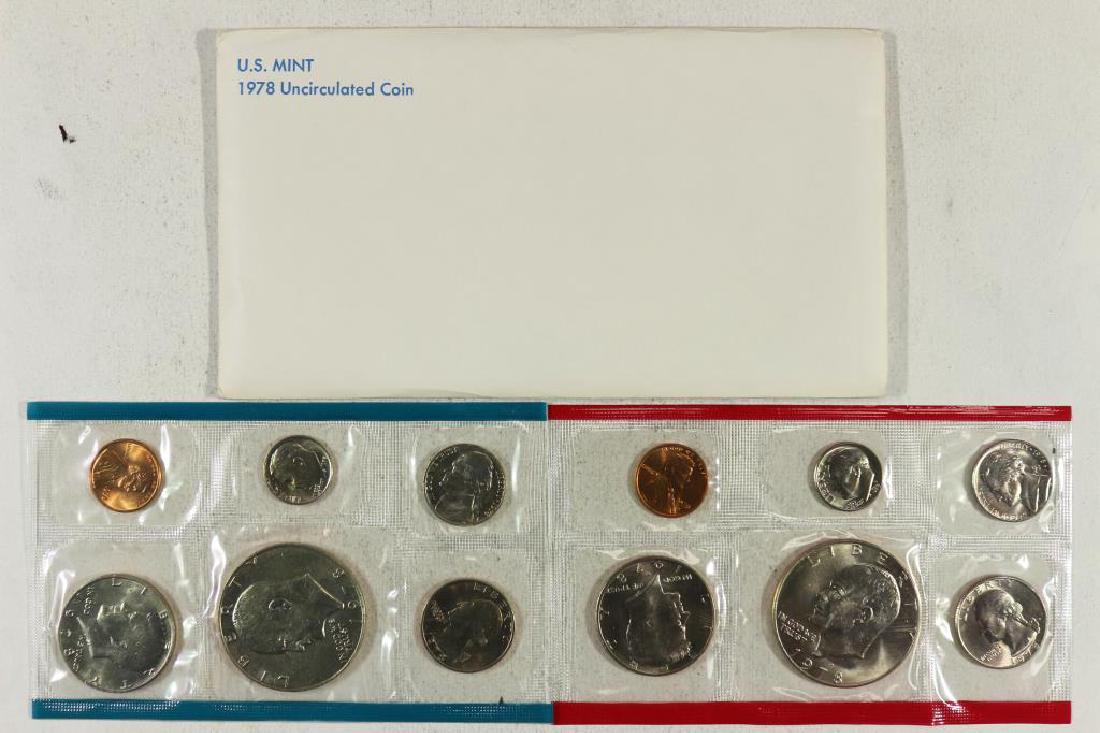 1978 US MINT SET (UNC) P/D (WITH ENVELOPE) (1 of 2)