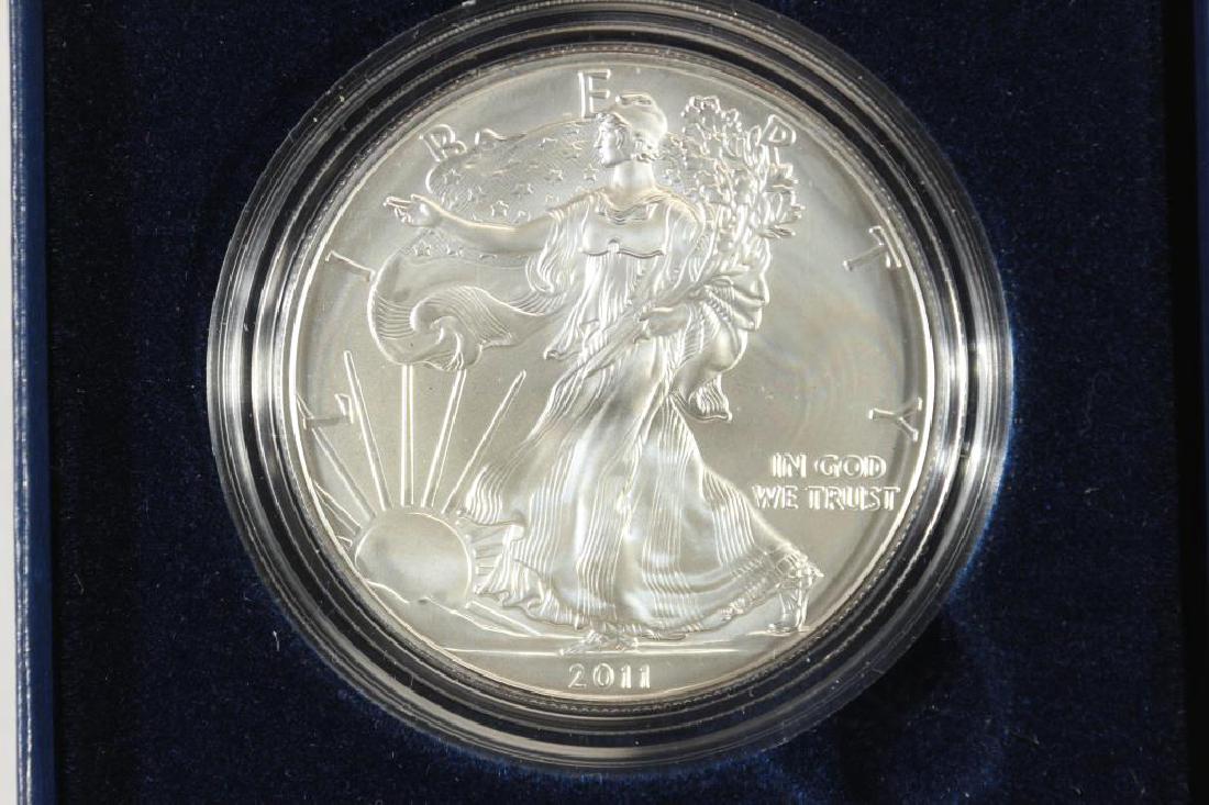 2011-W AMERICAN SILVER EAGLE UNC (1 of 3)