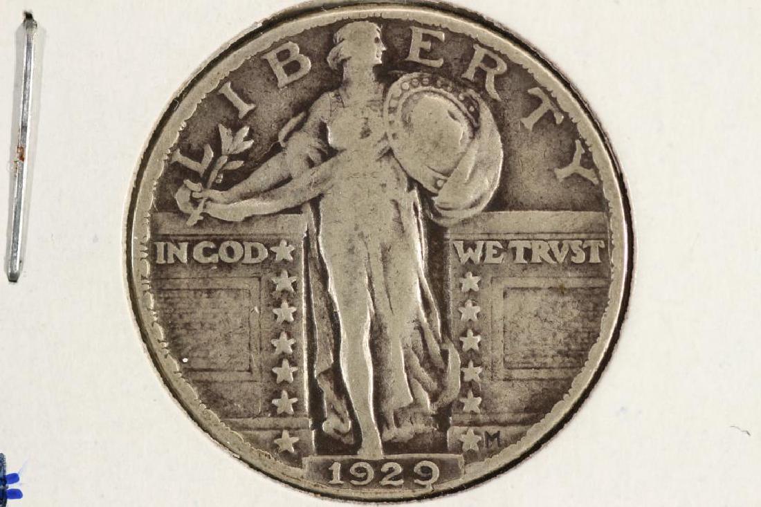 1929 STANDING LIBERTY QUARTER: You must call us at 1-763-862-8302 or email us at bidalotauction@aol.com with your credit card number directly. Thanks.
