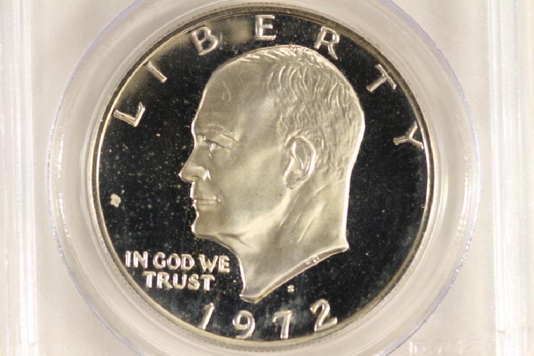 1972-S IKE SILVER DOLLAR PCGS PR68 DCAM (1 of 3)