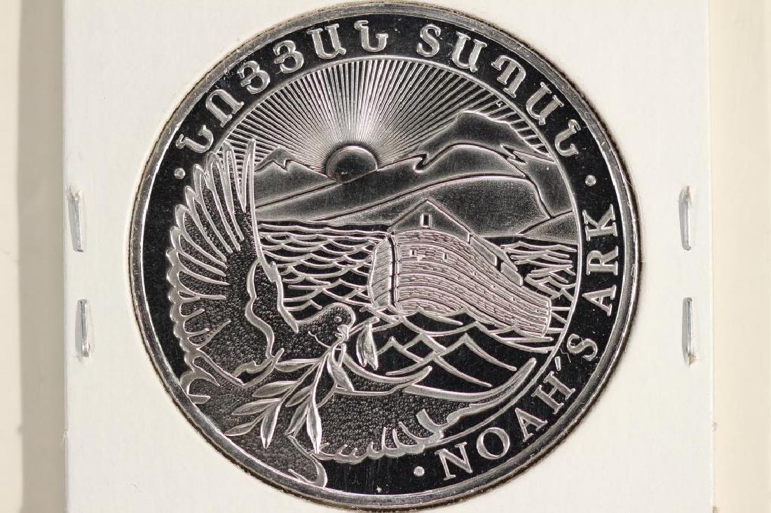 2016 ARMENIA SILVER PROOF 500 DRAM "NOAH'S ARK" (1 of 2)