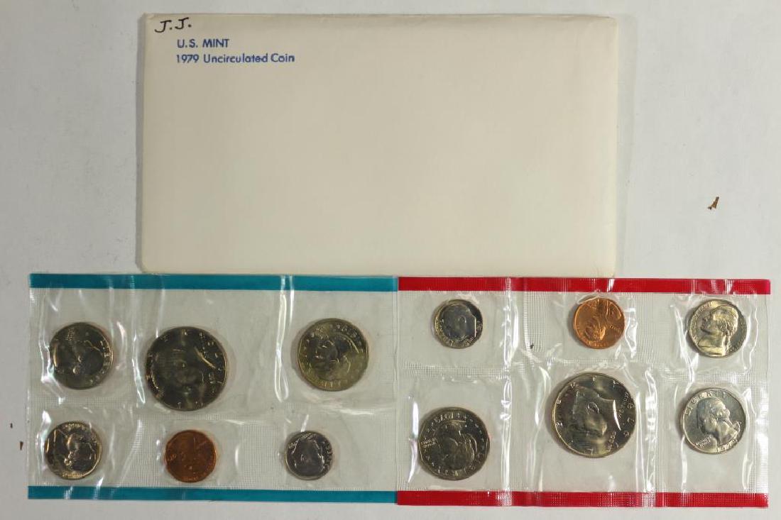 1979 US MINT SET (UNC) P/D (WITH ENVELOPE) (1 of 2)