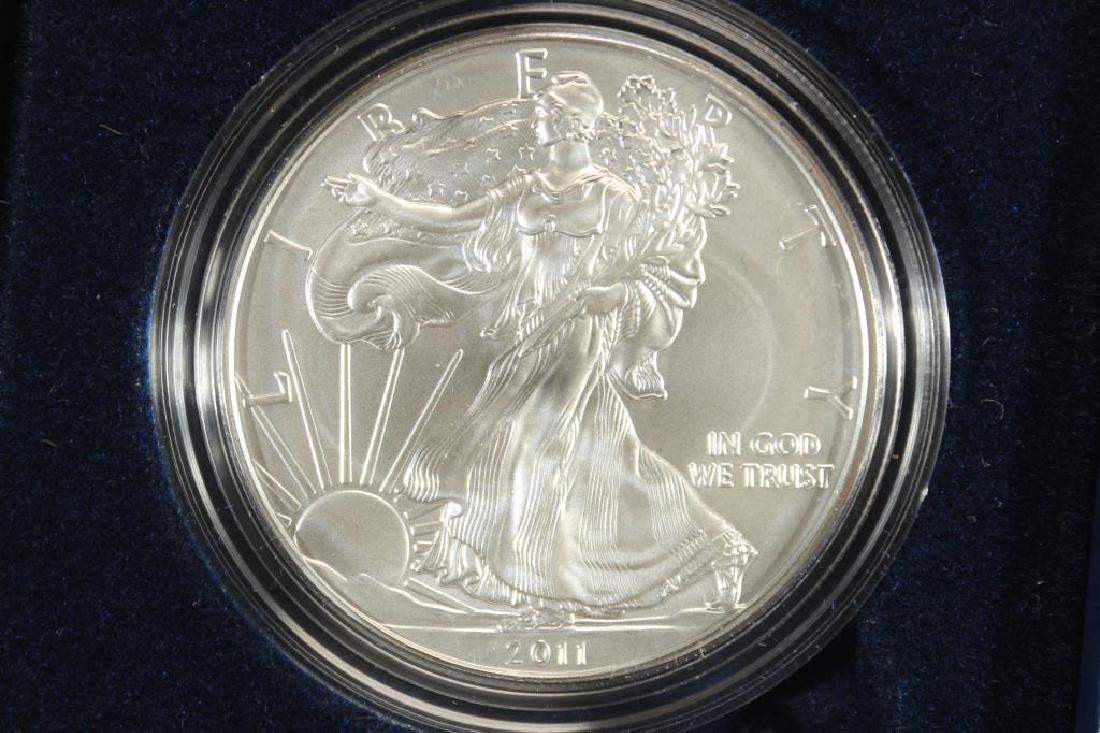 2011-W AMERICAN SILVER EAGLE UNC (1 of 3)