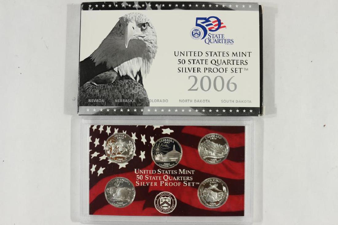 2006 SILVER US 50 STATE QUARTERS PROOF SET (1 of 2)
