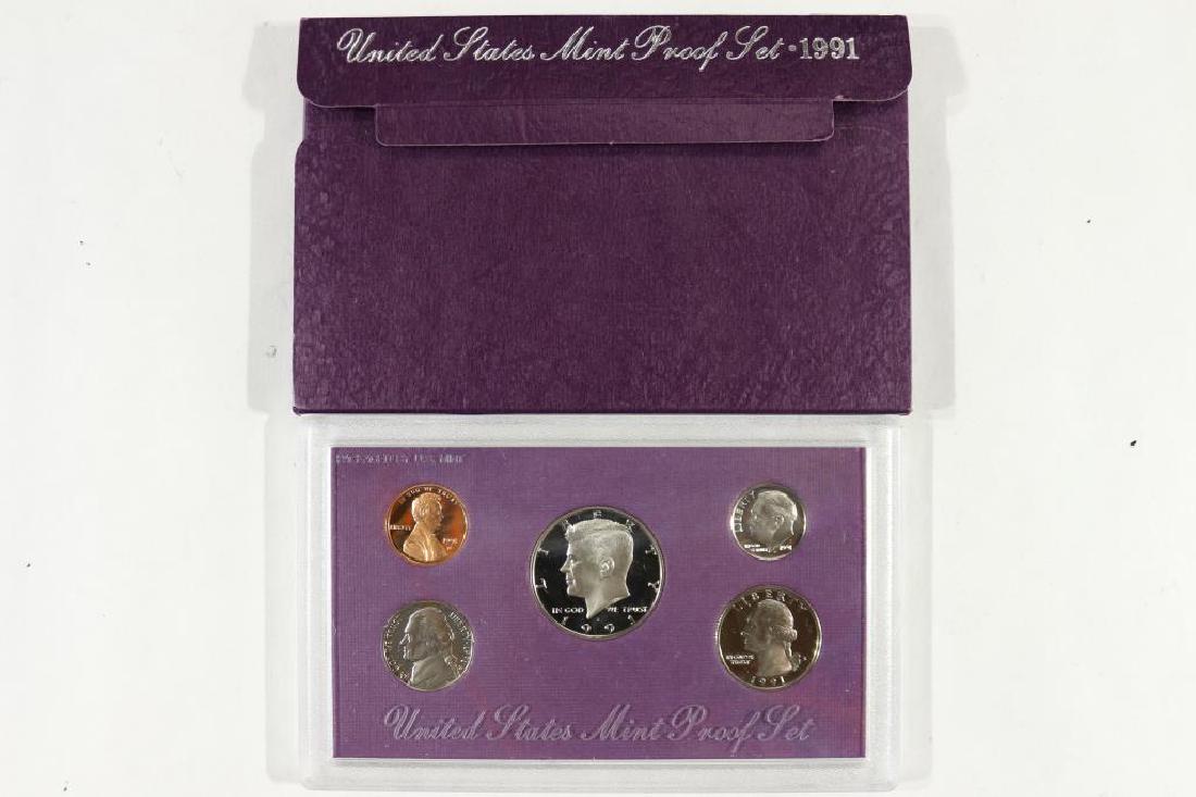1991 US PROOF SET (WITH BOX) (1 of 2)