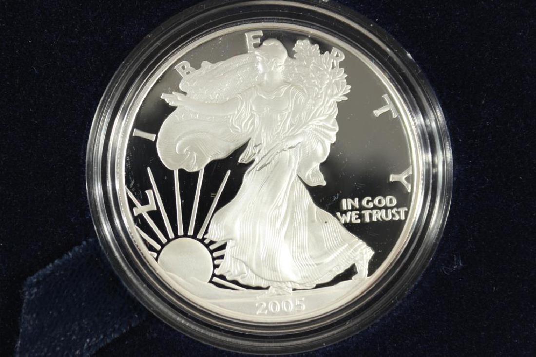 2005-W PROOF AMERICAN SILVER EAGLE (1 of 3)