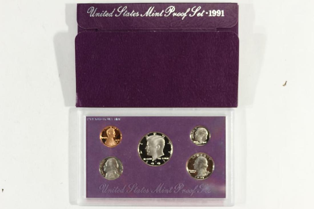 1991 US PROOF SET (WITH BOX) (1 of 2)