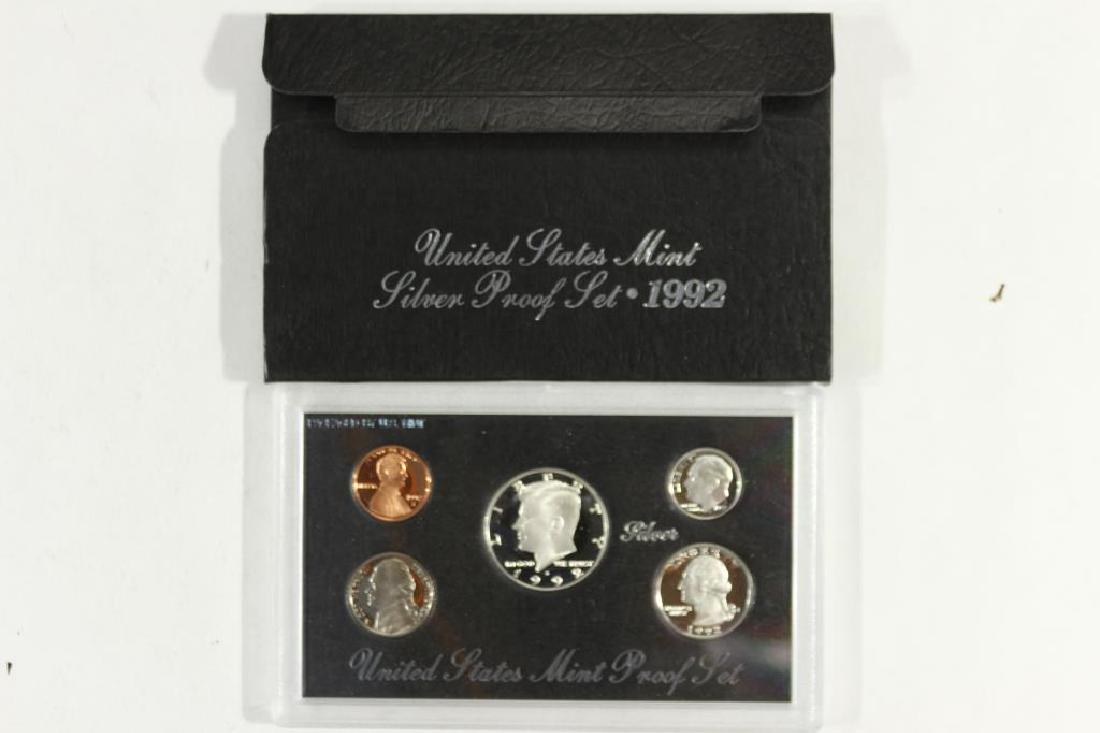 1992 US SILVER PROOF SET (WITH BOX) (1 of 2)