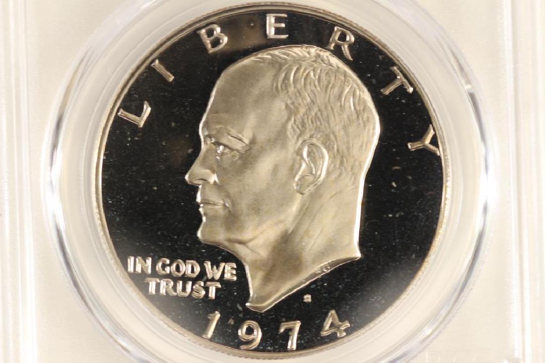 1974-S IKE DOLLAR PCGS PR69 DCAM (1 of 3)
