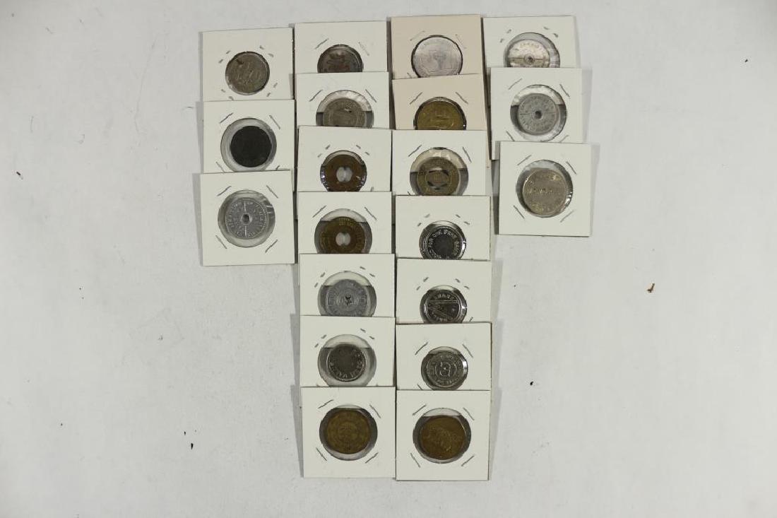 20 ASSORTED VINTAGE TOKENS (1 of 1)