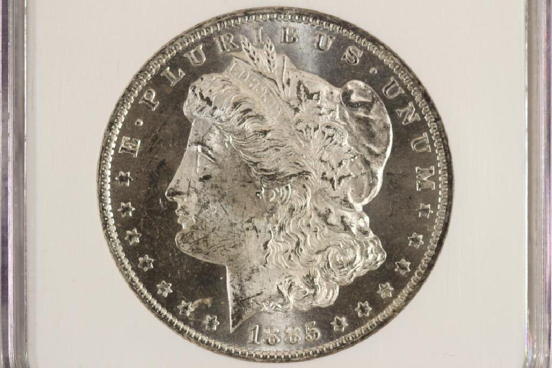 1885-O MORGAN SILVER DOLLAR NGC MS64 (1 of 3)