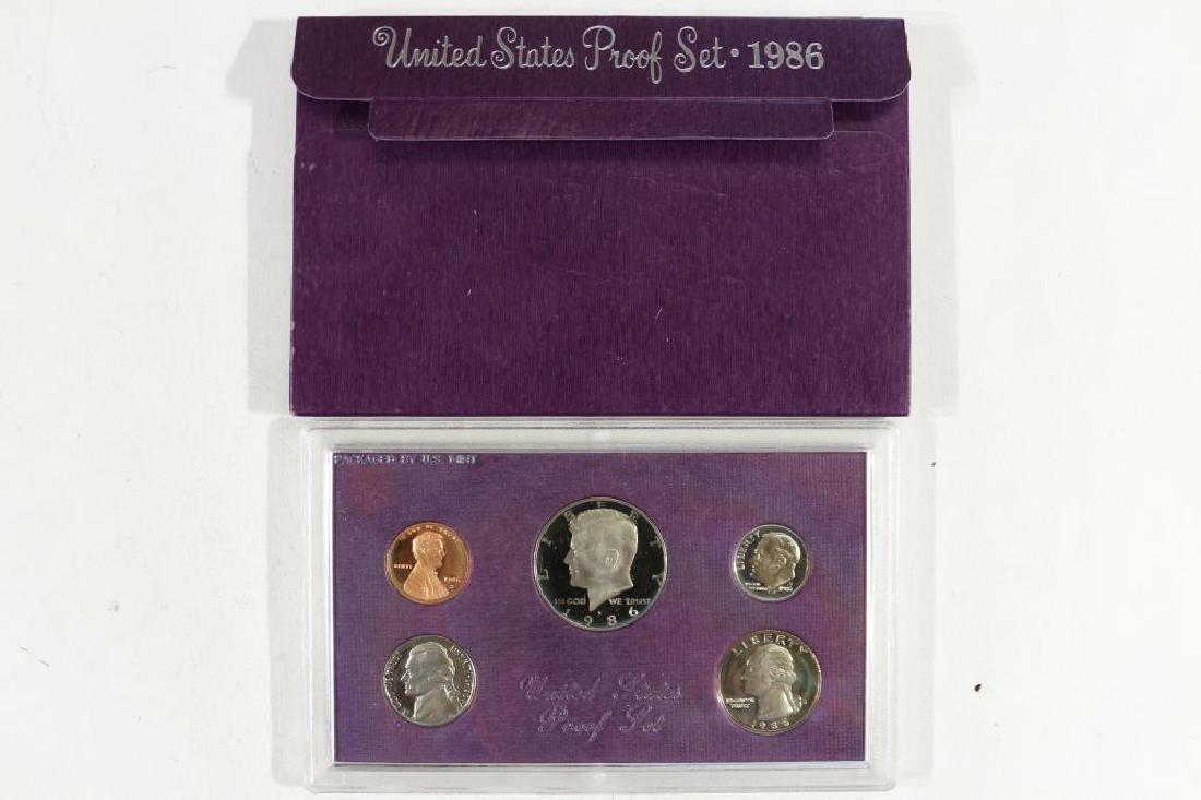 1986 US PROOF SET (WITH BOX) (1 of 2)