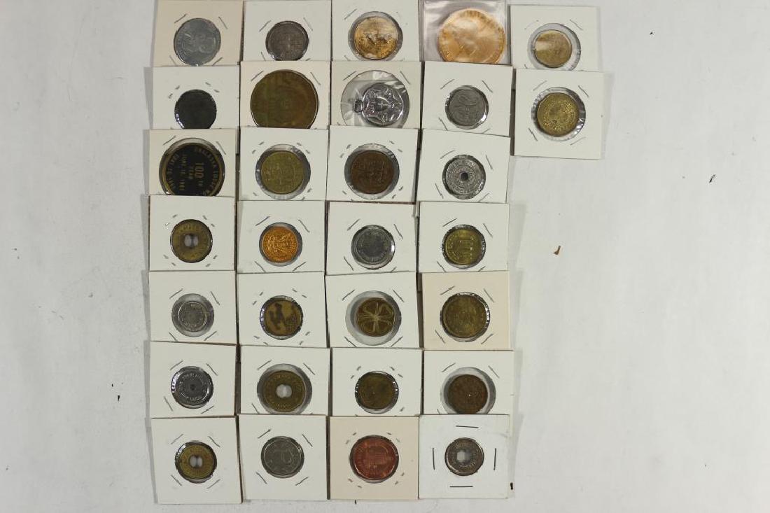 30 ASSORTED VINTAGE TOKENS (1 of 1)