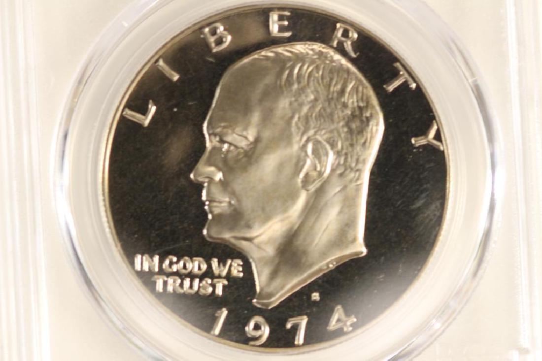 1974-S IKE DOLLAR PCGS PR69 DCAM (1 of 3)