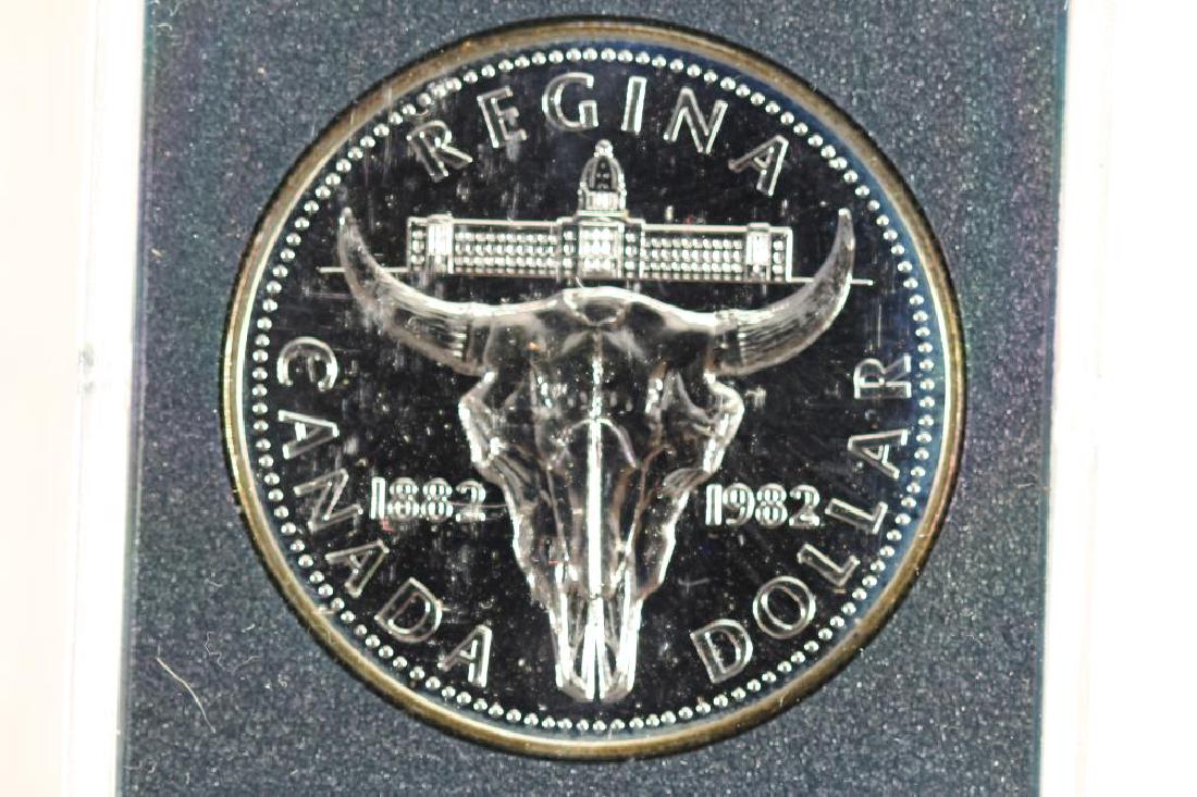 1982 CANADA REGINA SILVER DOLLAR PROOF (1 of 2)