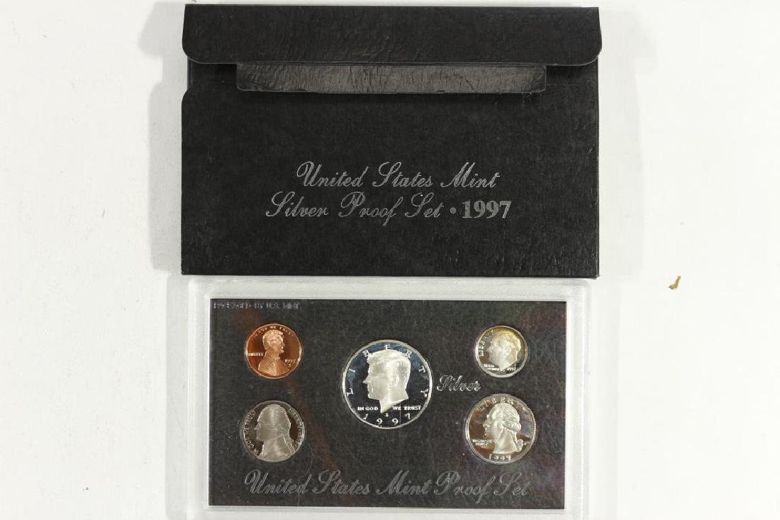 1997 US SILVER PROOF SET (WITH BOX) (1 of 2)
