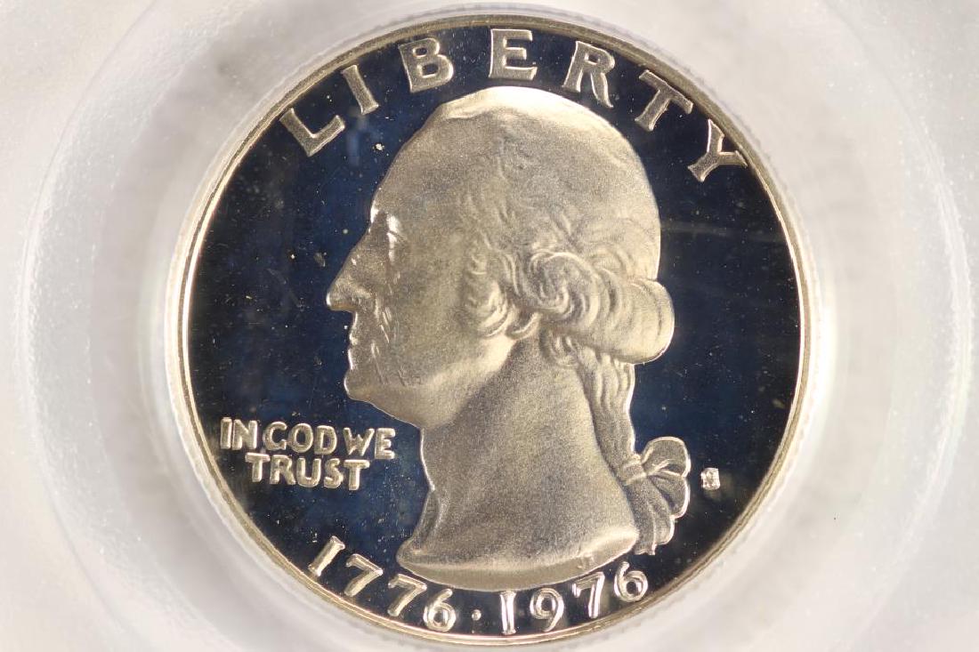 1976-S WASHINGTON SILVER QUARTER PCGS PR64 DCAM (1 of 3)
