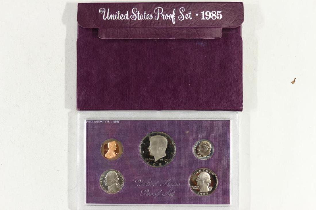 1985 US PROOF SET (WITH BOX) (1 of 2)