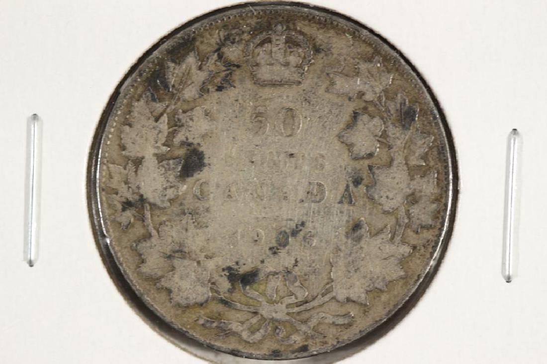 1906 CANADA SILVER 50 CENTS (1 of 2)