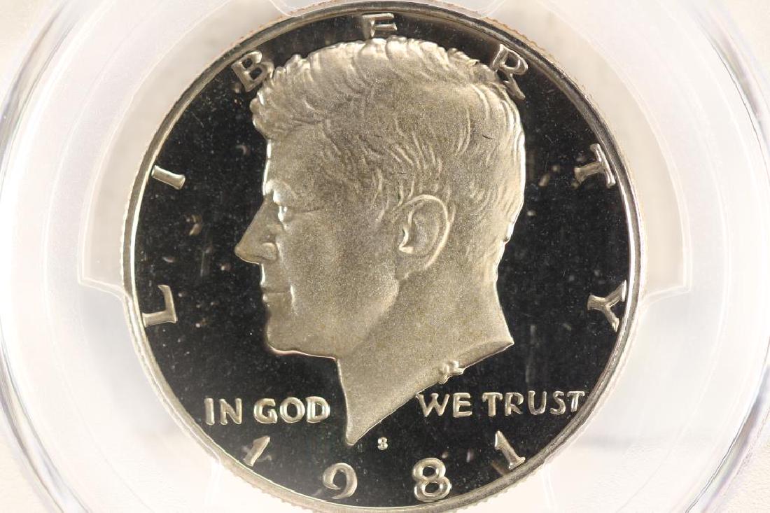 1981-S TYPE I KENNEDY HALF DOLLAR PCGS PR69 DCAM (1 of 3)