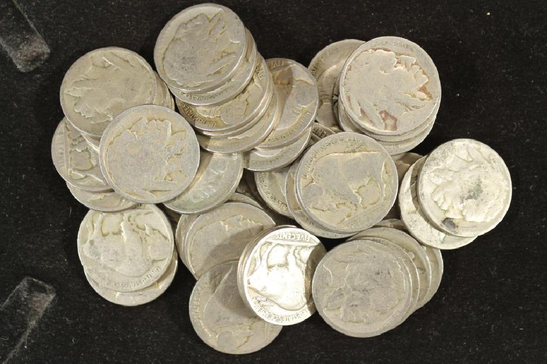40 UNDATED BUFFALO NICKELS (1 of 1)
