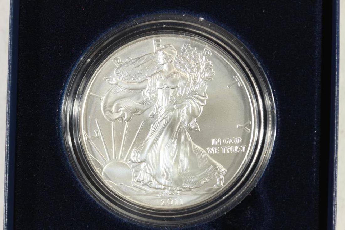2011-W AMERICAN SILVER EAGLE UNC (1 of 3)