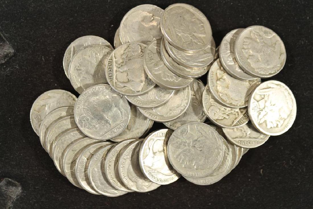 40 ASSORTED 1930'S BUFFALO NICKELS (1 of 1)