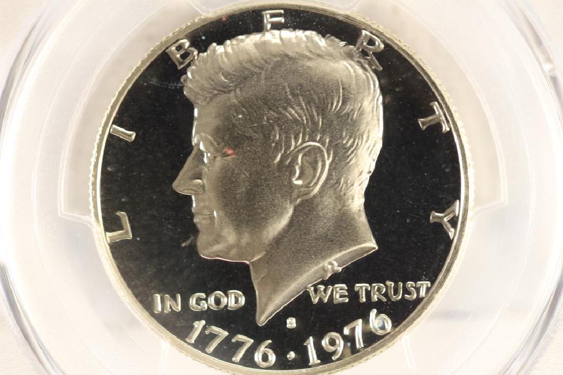 1976-S SILVER KENNEDY HALF DOLLAR PCGS PR69 DCAM (1 of 3)