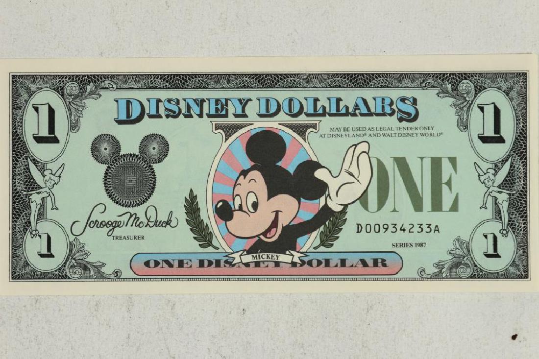 SERIES 1987 DISNEY DOLLAR "MICKEY" CRISP UNC (1 of 2)