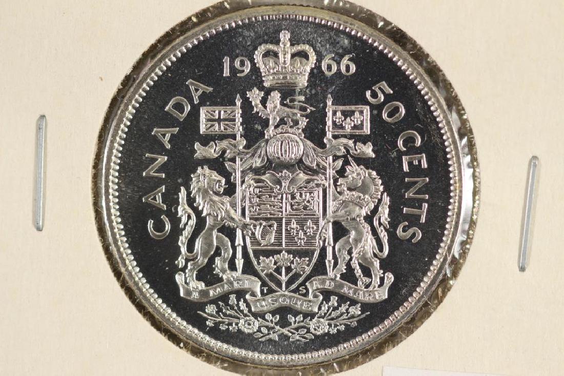 1966 CANADA SILVER 50 CENT UNC (1 of 2)