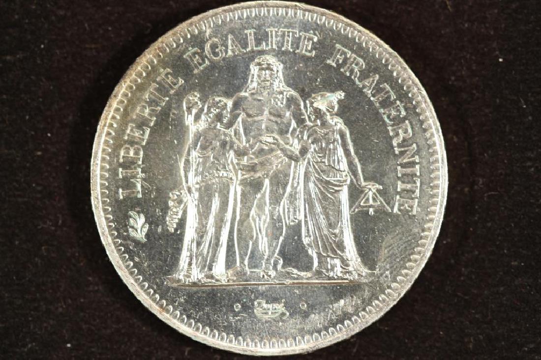1977 FRANCE SILVER 50 FRANCS (PF LIKE) (1 of 2)