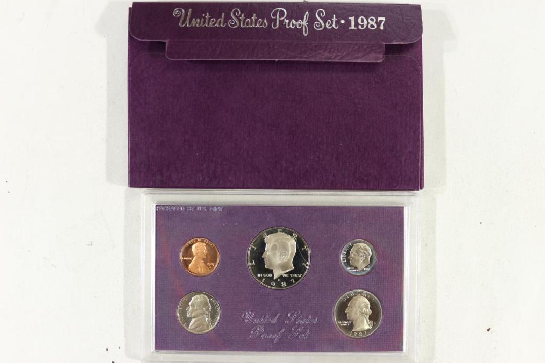 1987 US PROOF SET (WITH BOX) (1 of 2)