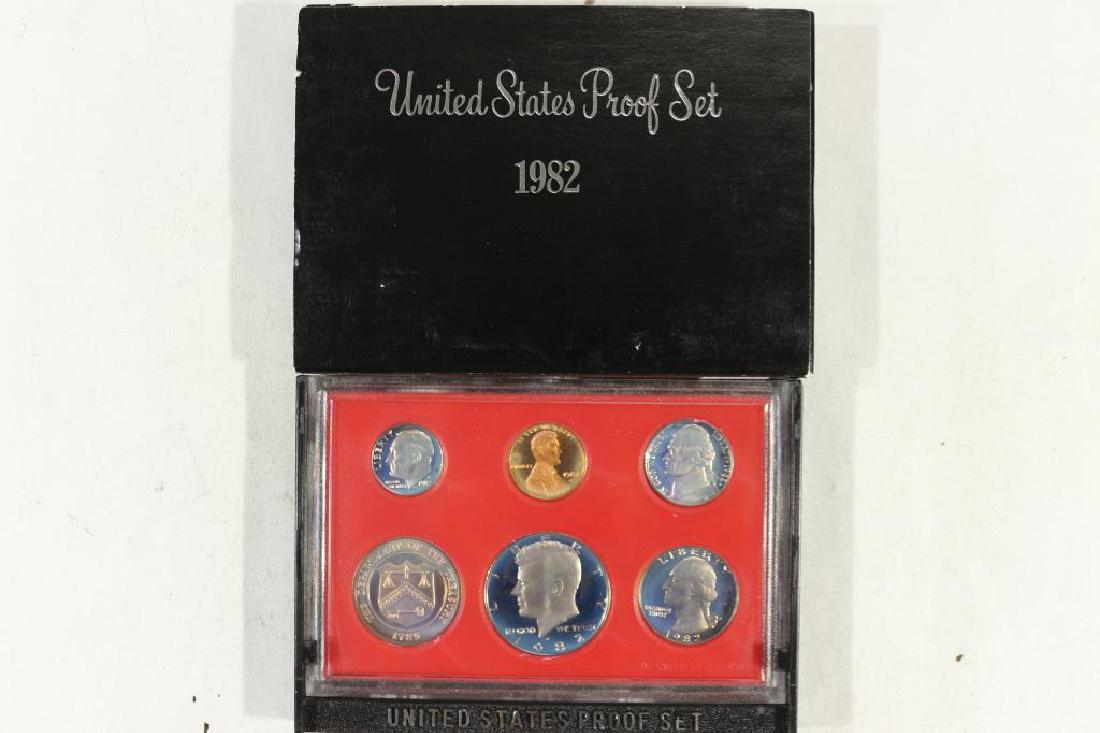 1982 US PROOF SET (WITH BOX) (1 of 2)