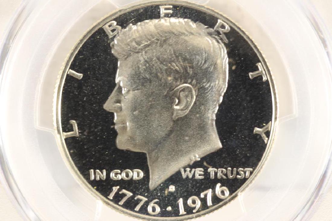 1976-S SILVER KENNEDY HALF DOLLAR PCGS PR69 DCAM (1 of 3)