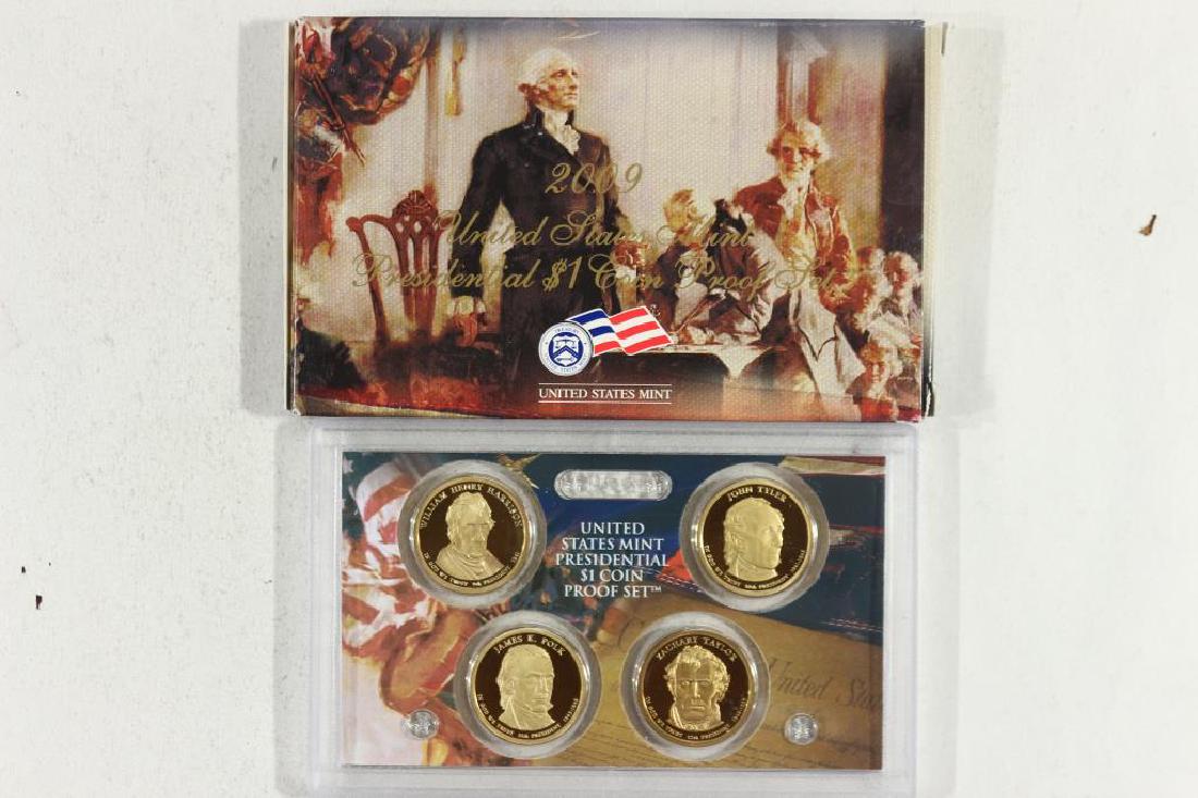2009 US PRESIDENTIAL DOLLAR PROOF SET WITH BOX (1 of 2)