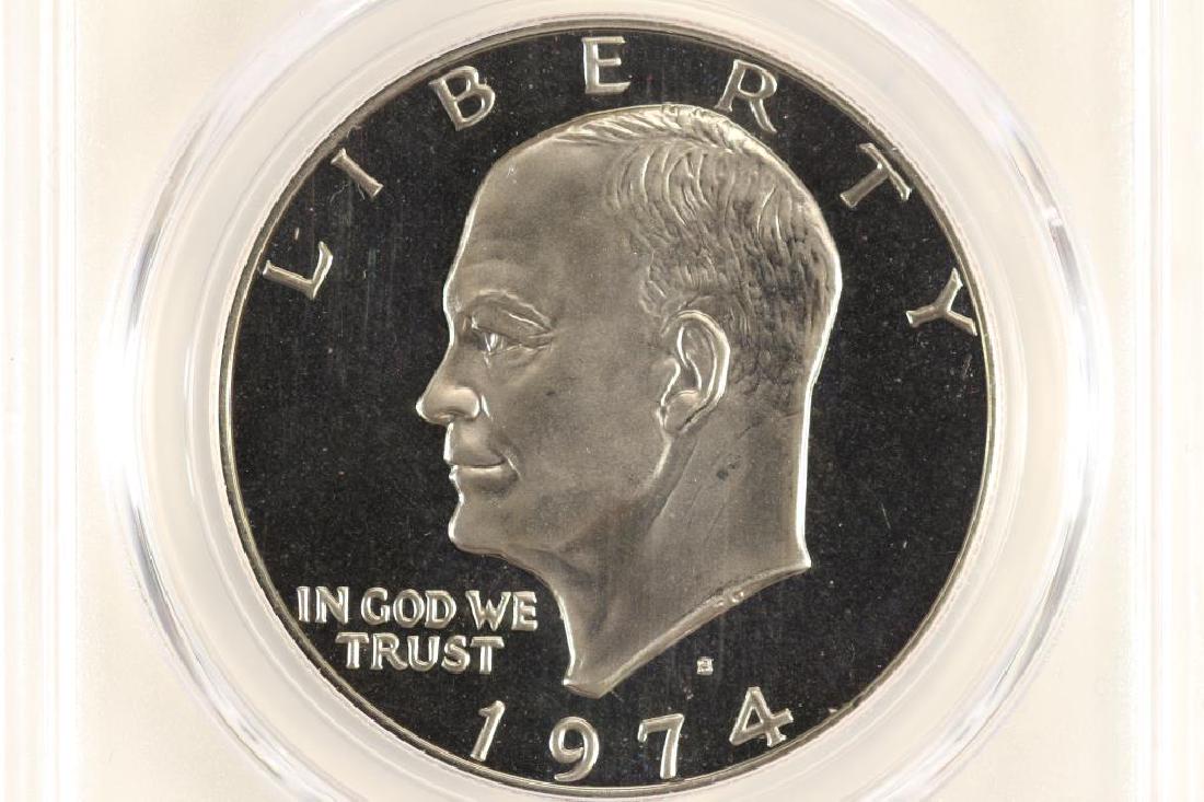 1974-S IKE DOLLAR PCGS PR69 DCAM (1 of 3)