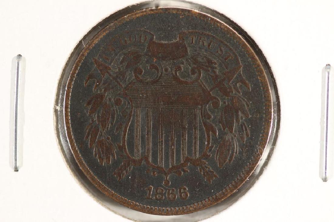 1866 US TWO CENT PIECE (1 of 2)