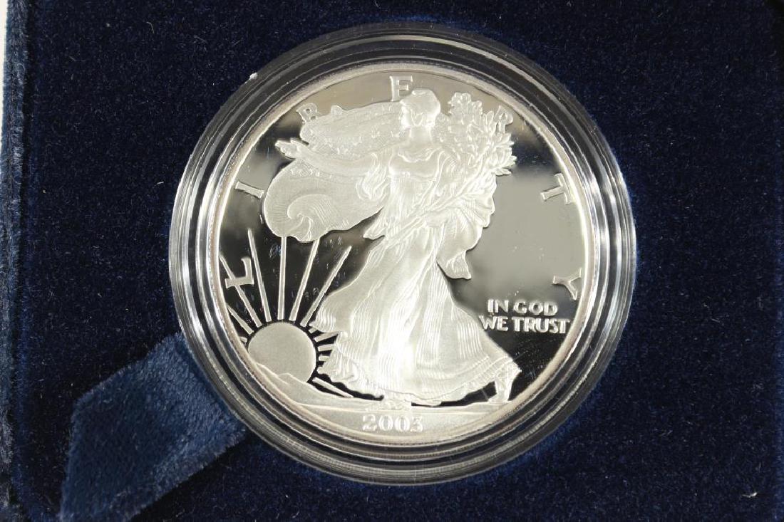 2003-W PROOF AMERICAN SILVER EAGLE (1 of 3)