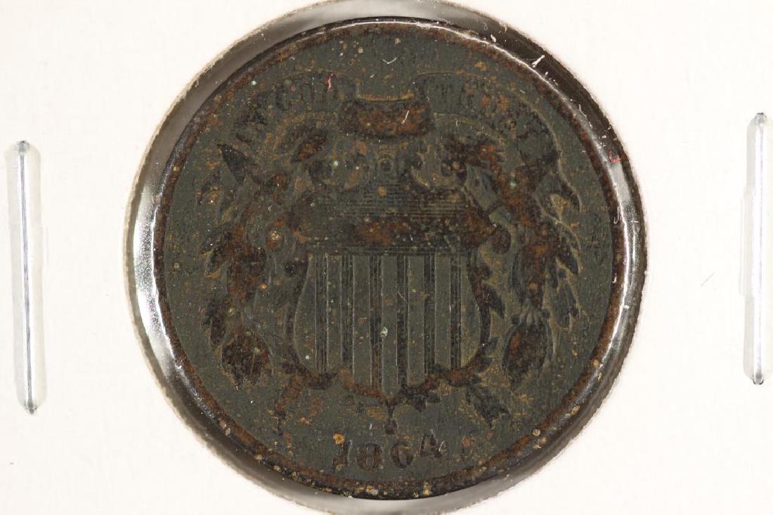 1864 US TWO CENT PIECE: You must call us at 1-763-862-8302 or email us at bidalotauction@aol.com with your credit card number directly. Thanks.