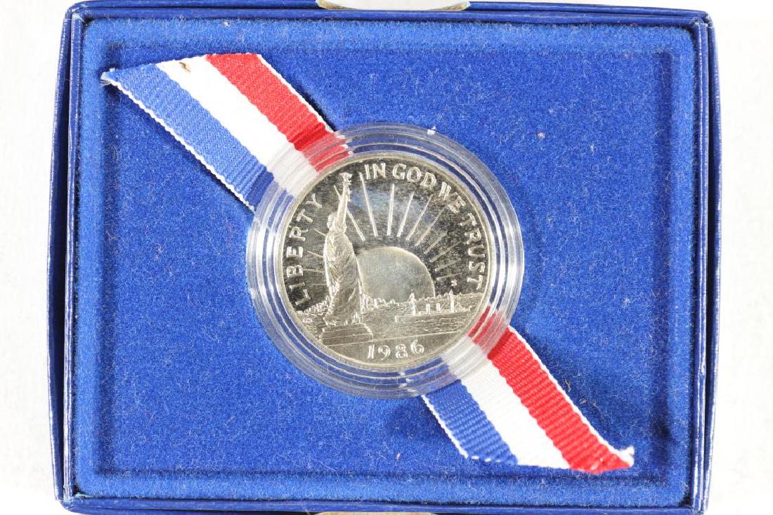 1986-S STATUE OF LIBERTY PROOF HALF DOLLAR (1 of 3)