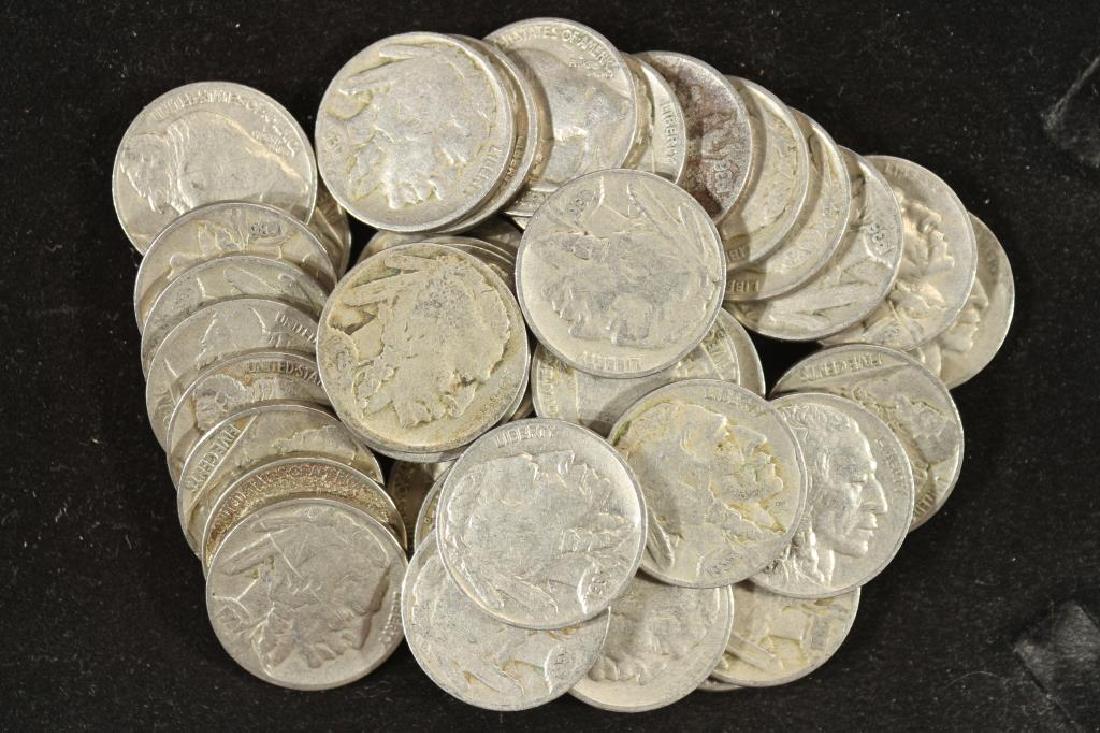 40 ASSORTED 1930'S BUFFALO NICKELS (1 of 1)