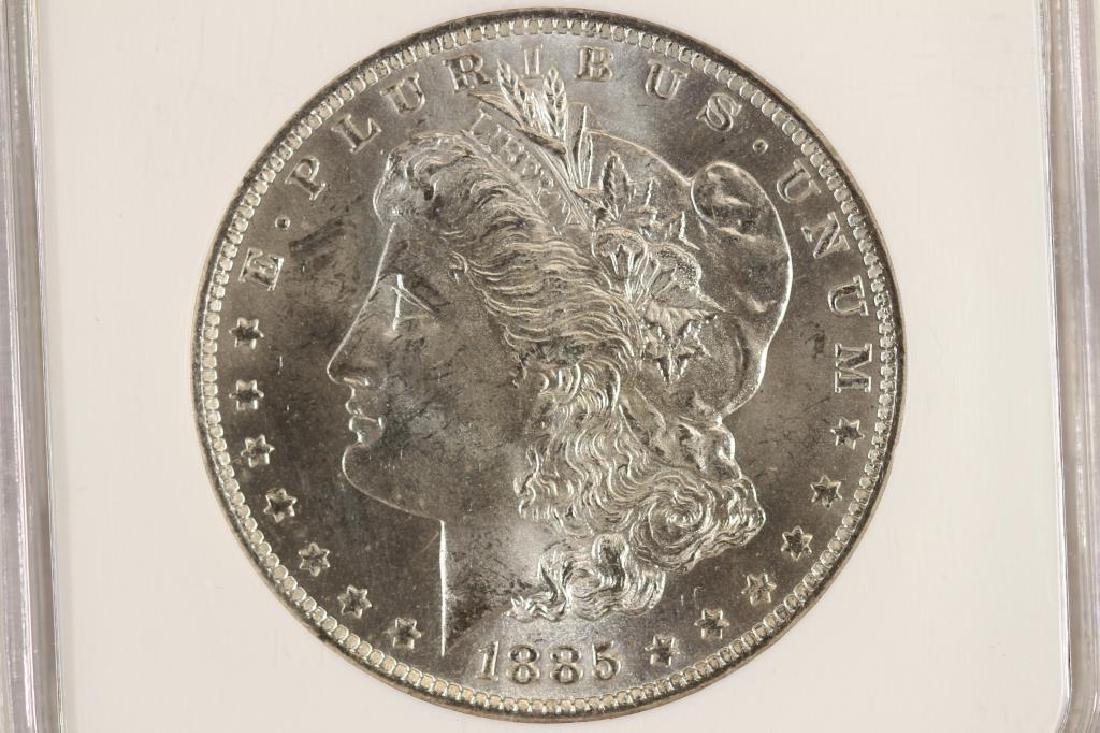 1885-O MORGAN SILVER DOLLAR NGC MS64 (1 of 3)