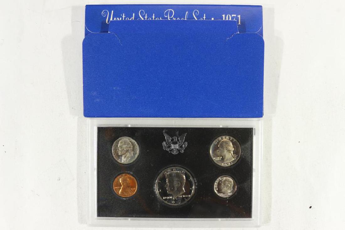 1971 US PROOF SET (WITH BOX) (1 of 2)