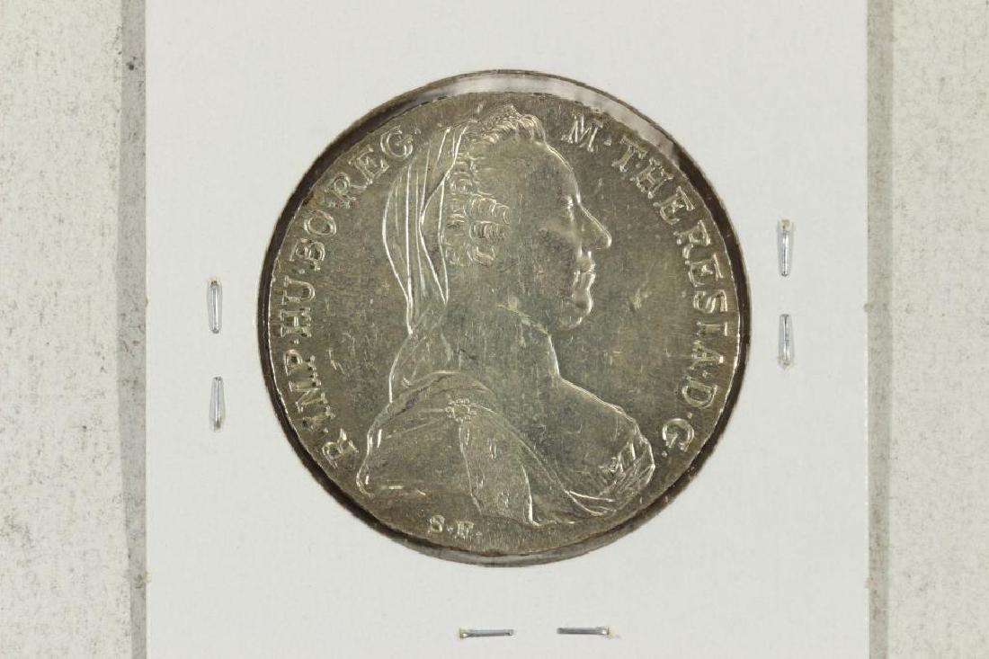 1780 AUSTRIA MARIA THERESIA THALER (SILVER) UNC: You must call us at 1-763-862-8302 or email us at bidalotauction@aol.com with your credit card number directly. Thanks.