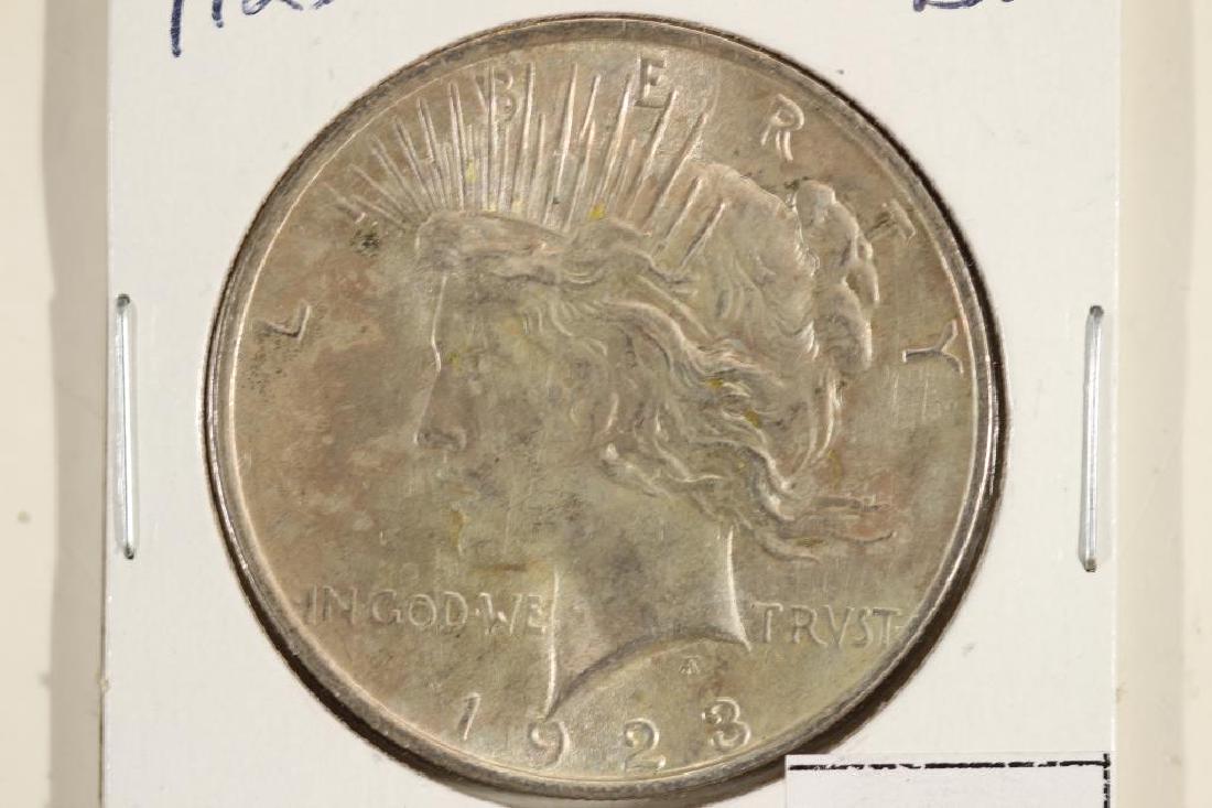 1923 PEACE SILVER DOLLAR UNC (1 of 2)