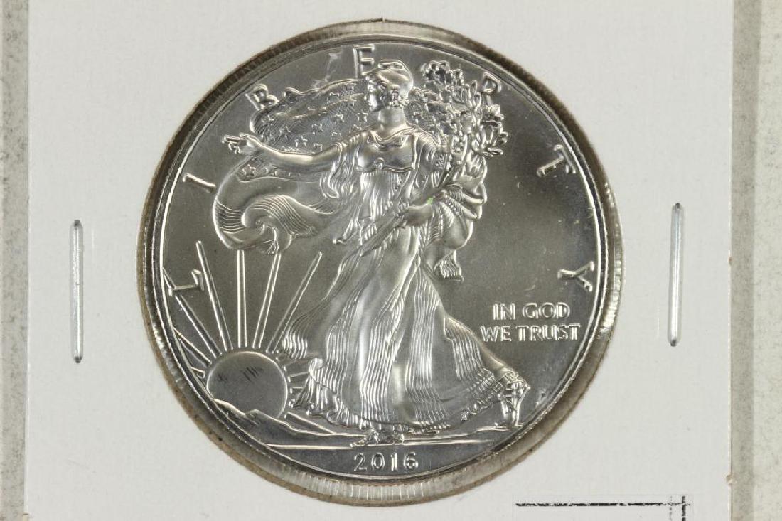 2016 AMERICAN SILVER EAGLE UNC (1 of 2)