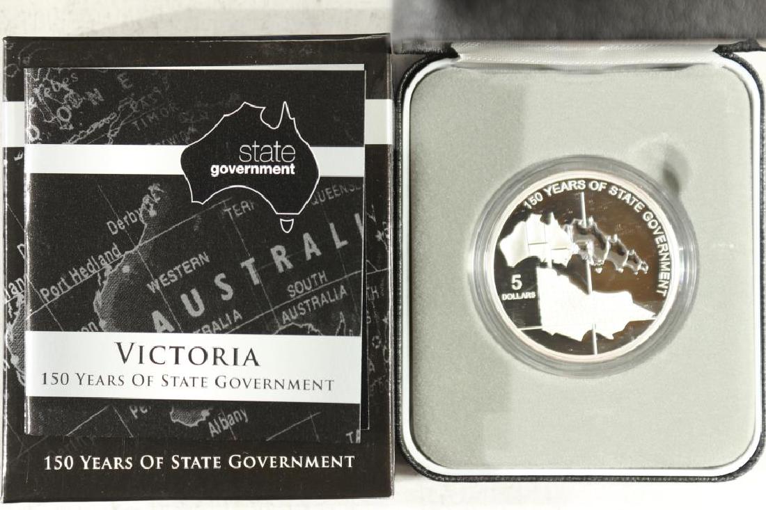 2006 AUSTRALIA $5 SILVER PROOF VICTORIA 150 YEARS (1 of 2)